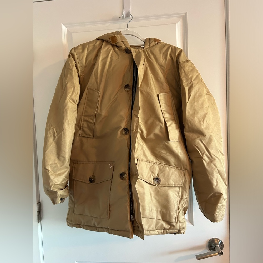 Men's / Women's Heavy Duty Insulated
Coat • Medium • Khaki/ Beige •